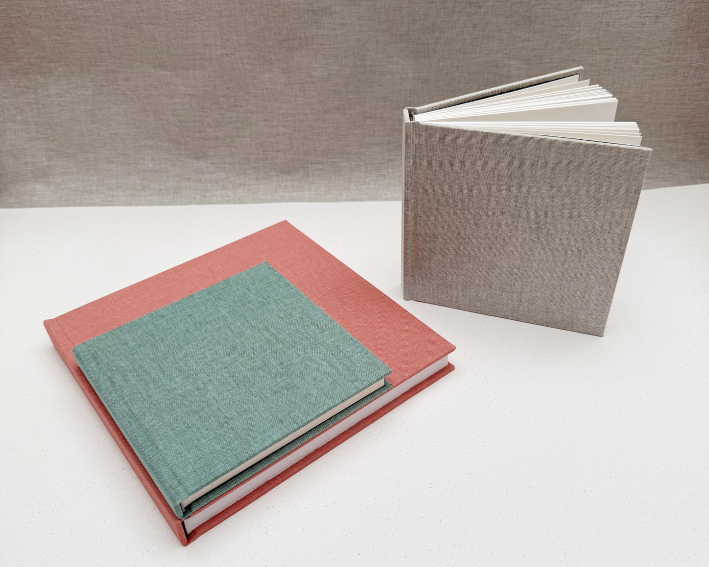 Square Mixed Media Layflat Sketchbook | Mustard | Small