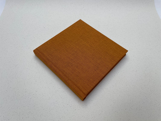 Square Mixed Media Layflat Sketchbook | Mustard | Small