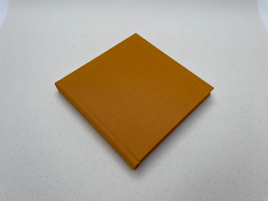 Square Mixed Media Layflat Sketchbook | Yellow | Small