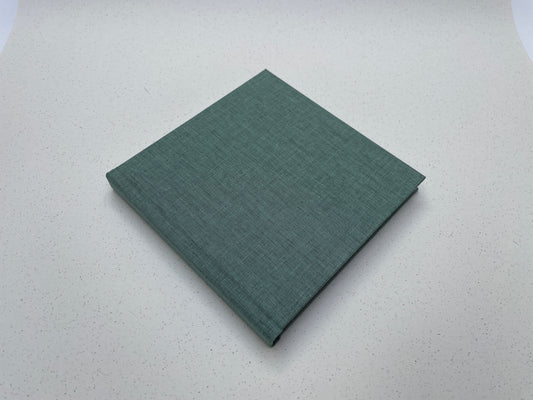 Square Mixed Media Layflat Sketchbook | Blue | Small