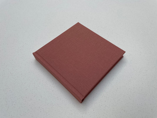 Chunky Square Mixed Media Layflat Sketchbook | Pink | Small