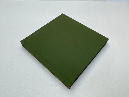 Chunky Square Mixed Media Layflat Sketchbook | Green | Medium