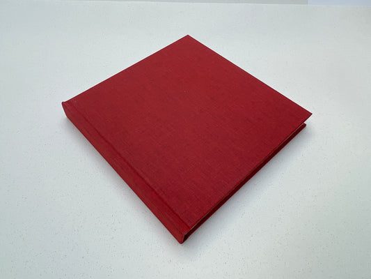 Chunky Square Mixed Media Layflat Sketchbook | Red | Medium