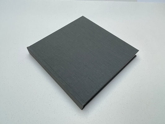 Chunky Square Mixed Media Layflat Sketchbook | Dark Gray | Medium