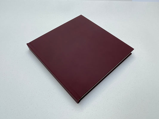 Chunky Square Mixed Media Layflat Sketchbook | Dark Brown | Medium