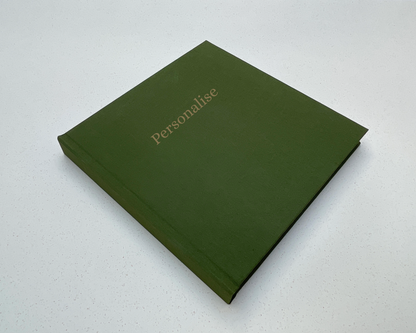 Chunky Square Mixed Media Layflat Sketchbook | Green | Medium