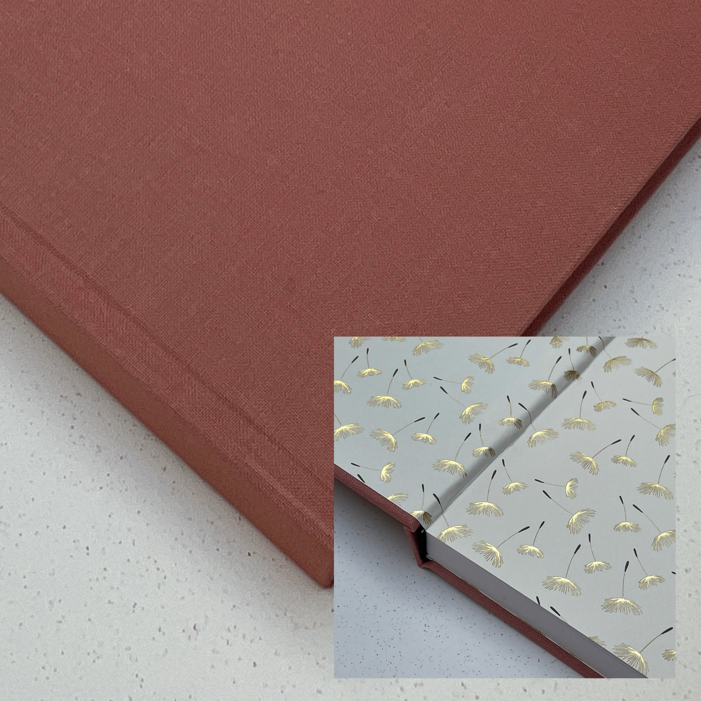 Chunky Square Mixed Media Layflat Sketchbook | Pink | Medium