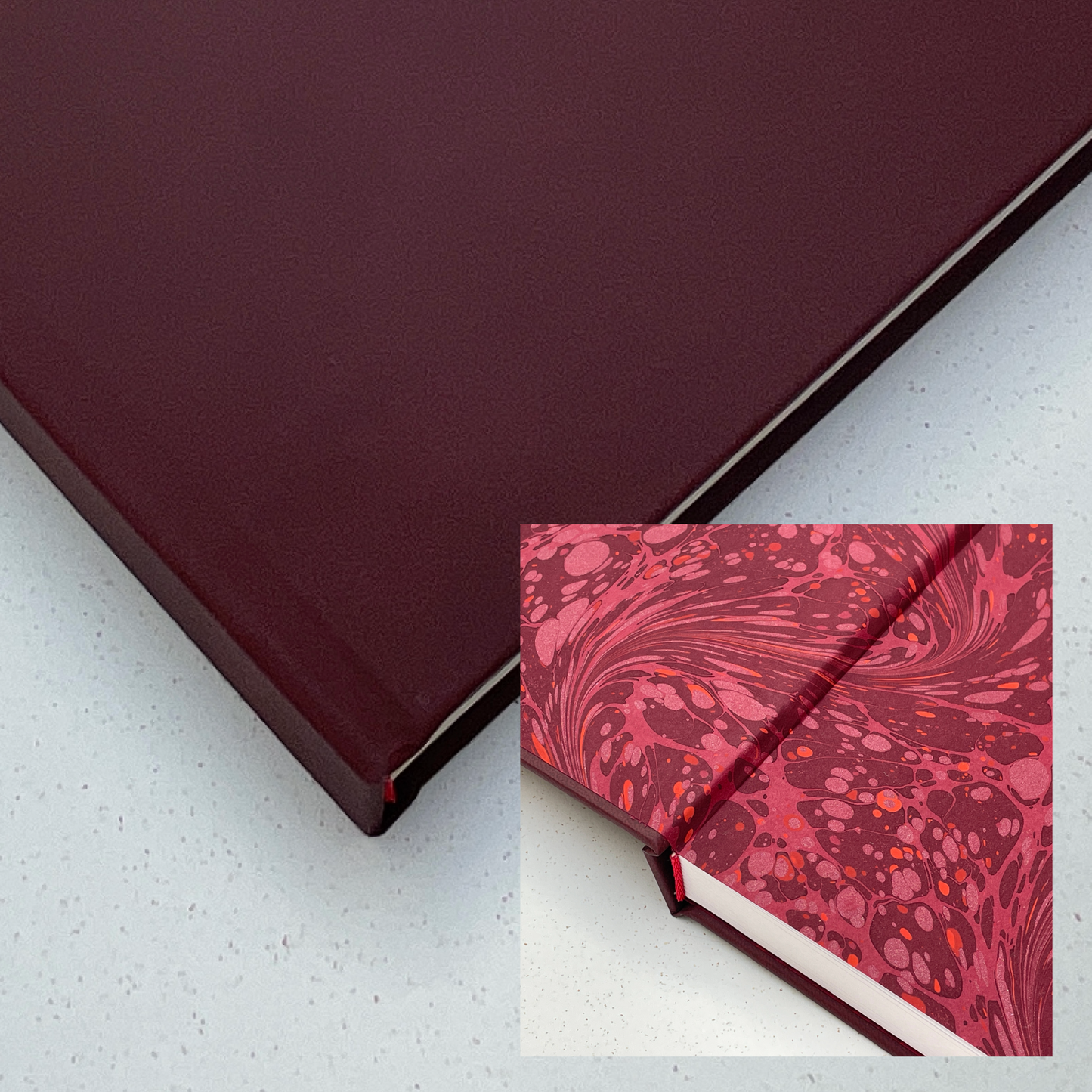 Chunky Square Mixed Media Layflat Sketchbook | Dark Brown | Medium