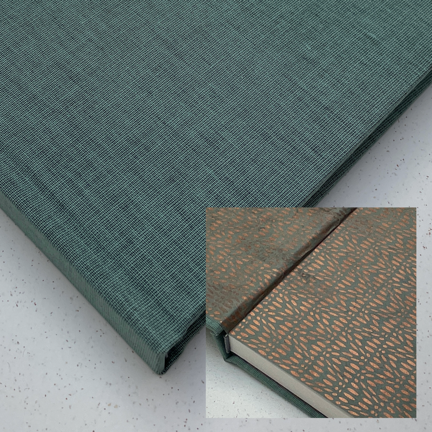 Chunky Square Mixed Media Layflat Sketchbook | Blue | Small
