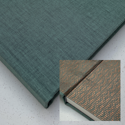 Chunky Square Mixed Media Layflat Sketchbook | Blue | Small